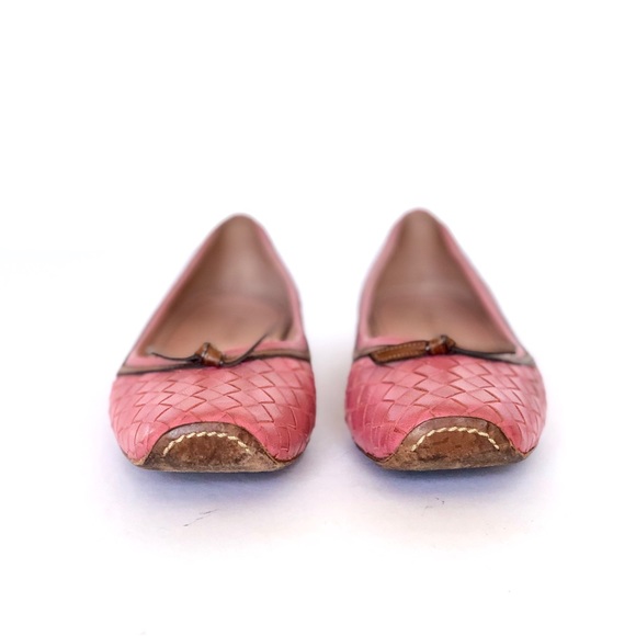 Bottega Veneta Woven ballet flats. - Picture 3 of 8
